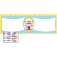Princess Castle Large Personalisable Banner 